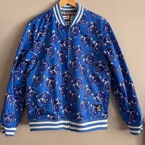 Megaman Capcom Reversible Bomber Lightweight Jacket Size Small
